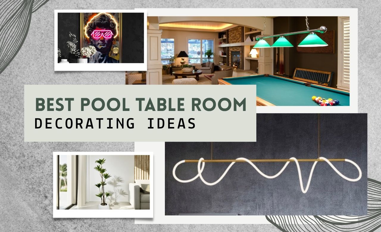 10 Best Pool Table Room Decorating Ideas (Dubai, UAE) - SHAGHAF HOME