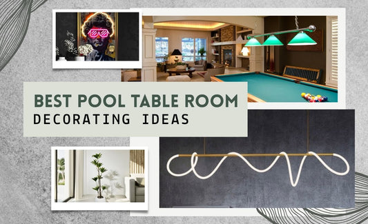 10 Best Pool Table Room Decorating Ideas (Dubai, UAE) - SHAGHAF HOME