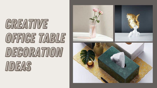 10 Creative Office Table Decoration Ideas (Dubai, UAE) - SHAGHAF HOME