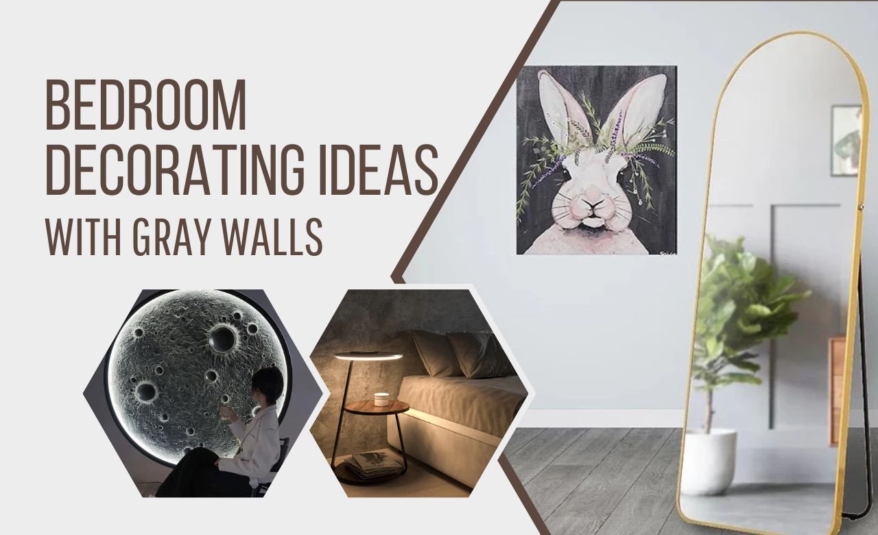 11 Bedroom Decorating Ideas With Gray Walls (Dubai, UAE) - SHAGHAF HOME