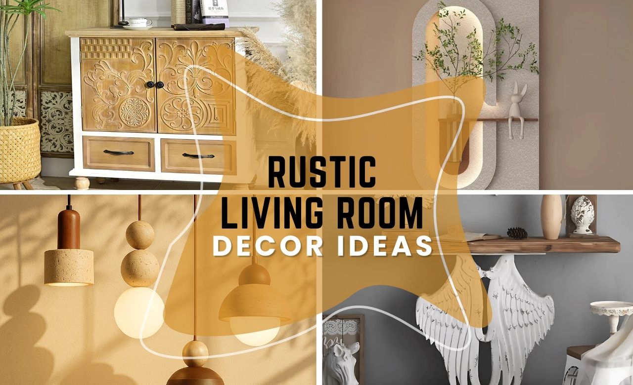 12 Best Rustic Living Room Decor Ideas in Dubai, UAE - SHAGHAF HOME