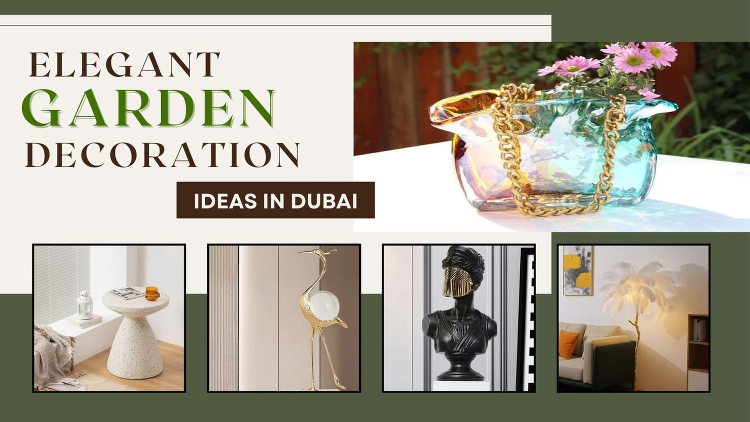 6 Elegant Garden Decoration Ideas for Dubai, UAE (2025) - SHAGHAF HOME