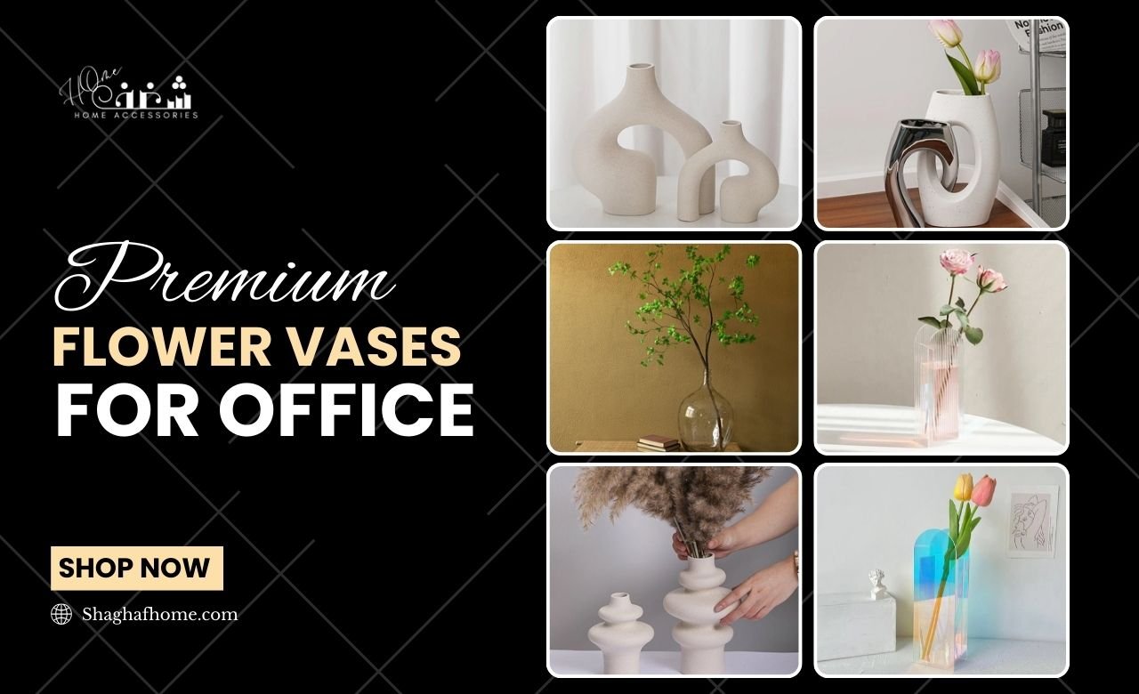 6 Premium Flower Vases for Office in Dubai, UAE - SHAGHAF HOME