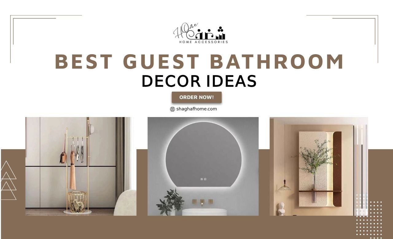 8 Best Guest Bathroom Decor Ideas in Dubai, UAE - SHAGHAF HOME