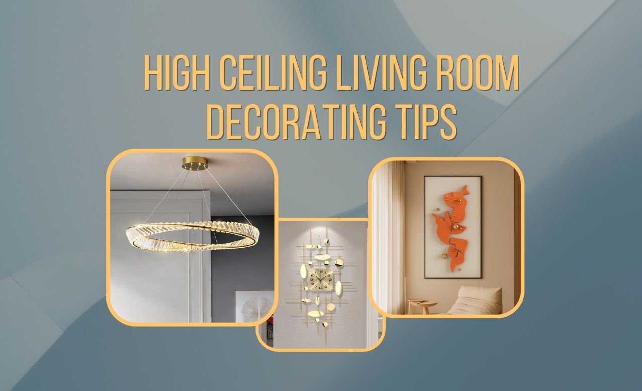 9 High Ceiling Living Room Decorating Tips (Dubai, UAE) - SHAGHAF HOME