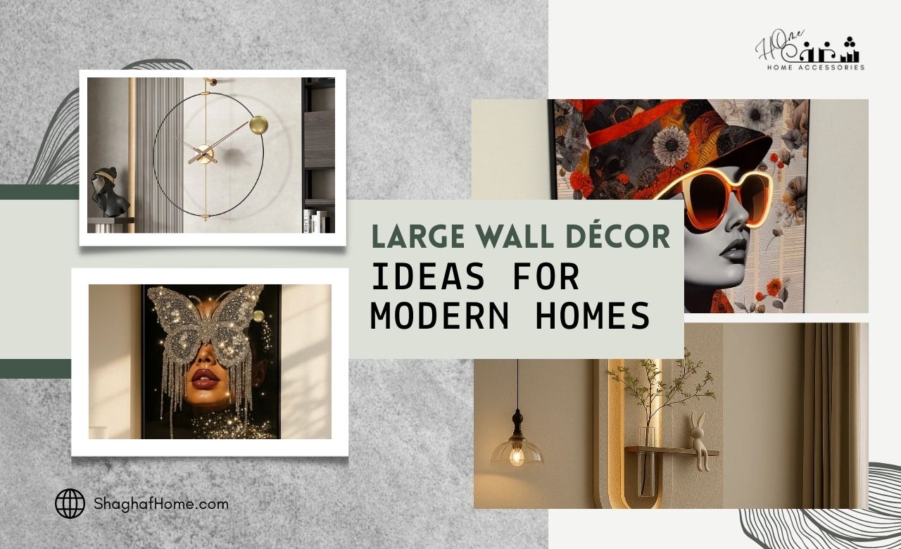 9 Large Wall Décor Ideas for Modern Homes in Dubai, UAE - SHAGHAF HOME