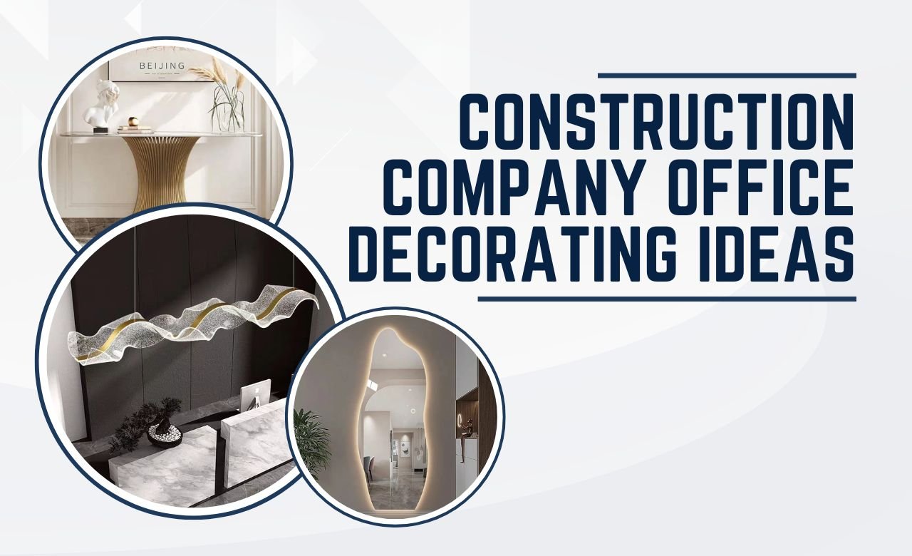 Construction Company Office Decorating Ideas in Dubai, UAE - SHAGHAF HOME