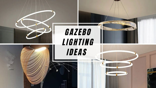 Gazebo Lighting Ideas for Dubai (UAE) - Outdoor Gazebo Lights - SHAGHAF HOME
