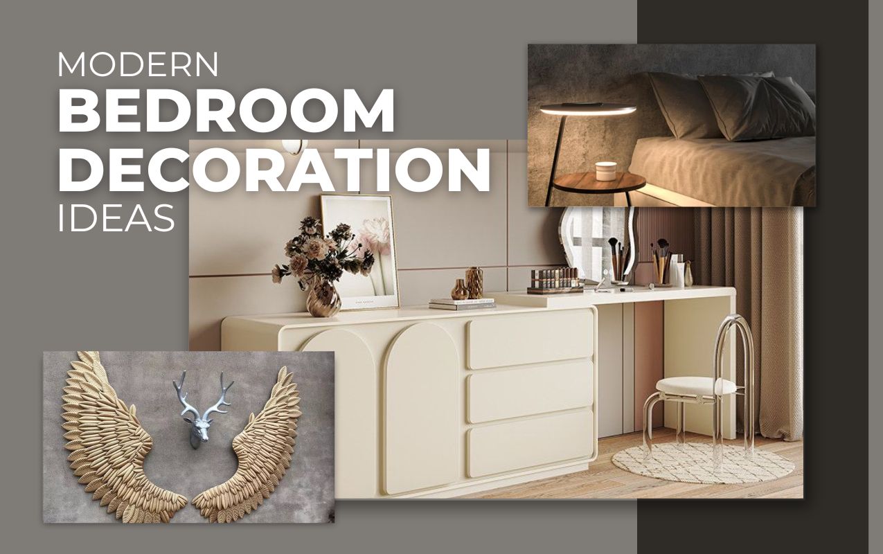 Modern Bedroom Decoration Ideas (Dubai, UAE) SHAGHAF HOME