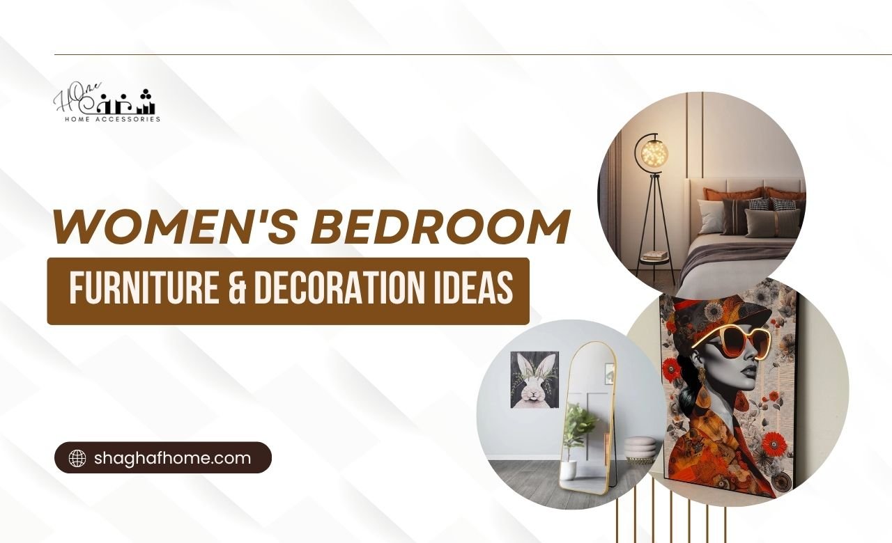 Women's Bedroom Furniture and Decoration Ideas (Dubai, UAE) - SHAGHAF HOME