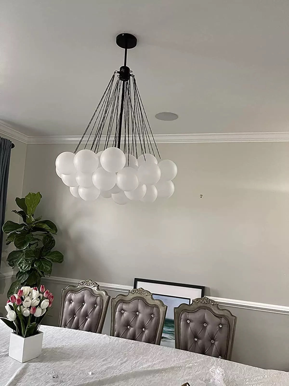 0x MODERN BUBBLE PENDANT CHANDELIER - SHAGHAF HOME
