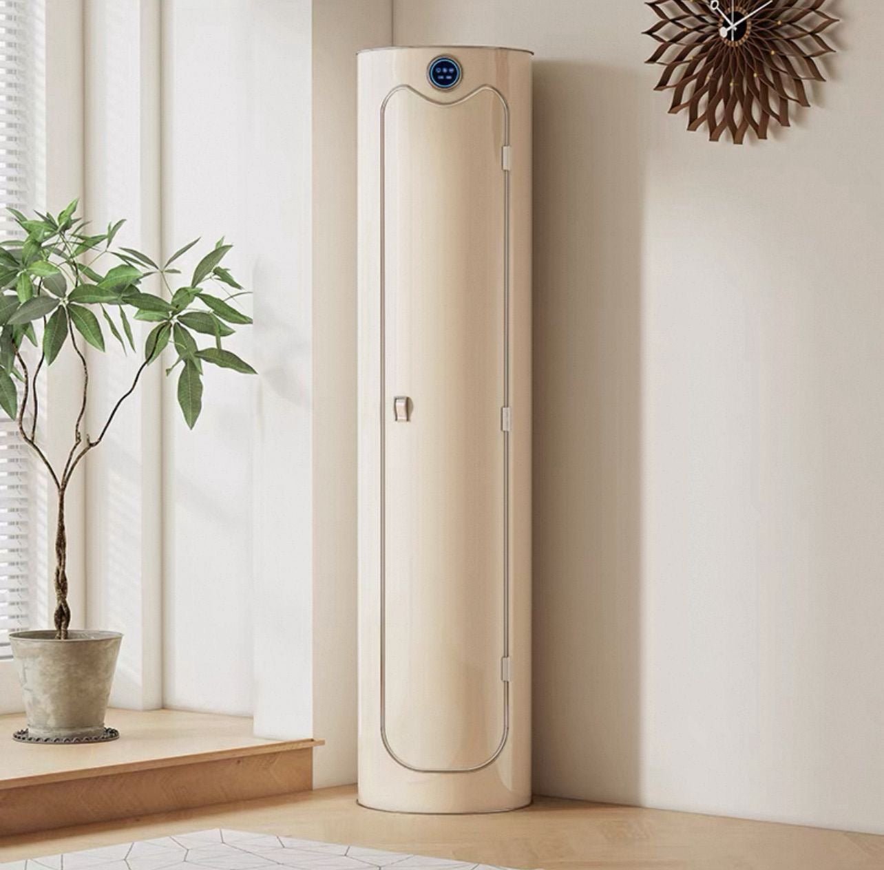 360° Rotating Smart Shoe Cabinet with UV & Ozone Sterilization - SHAGHAF HOME