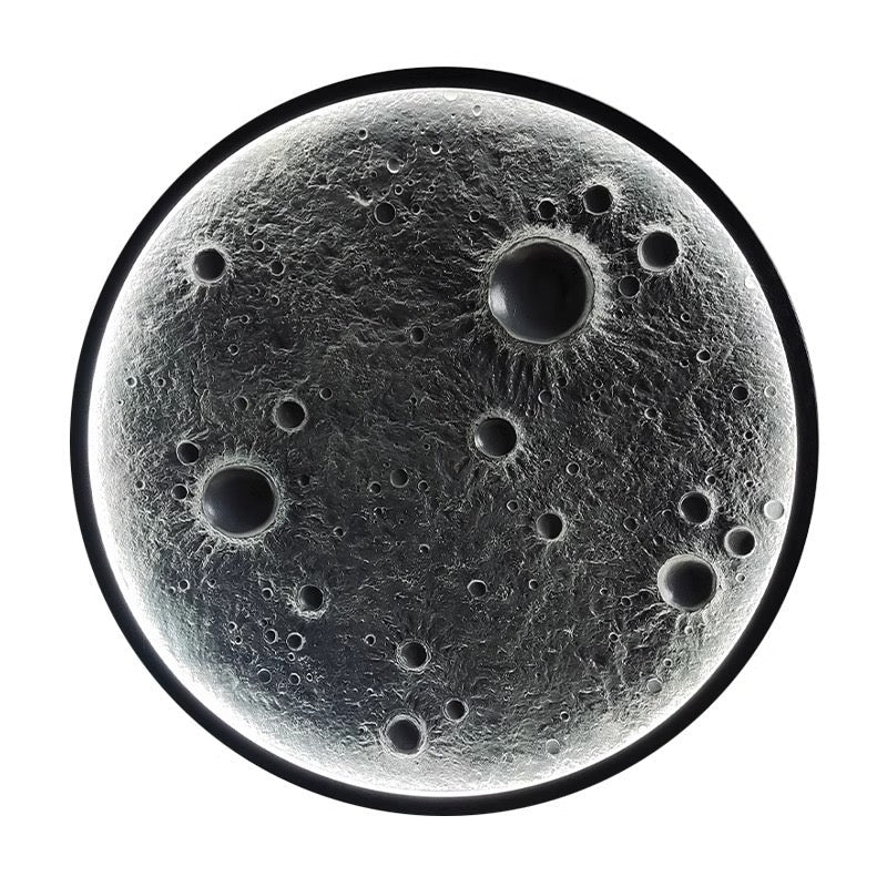 3D relief Moon Wall Lamp - SHAGHAF HOME