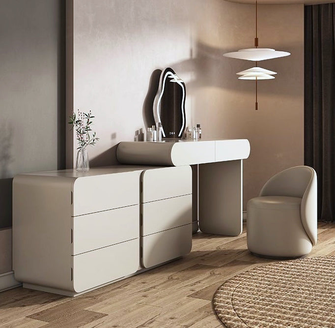 Lucia Large cabinet dressing table Vanity (FULL SET)