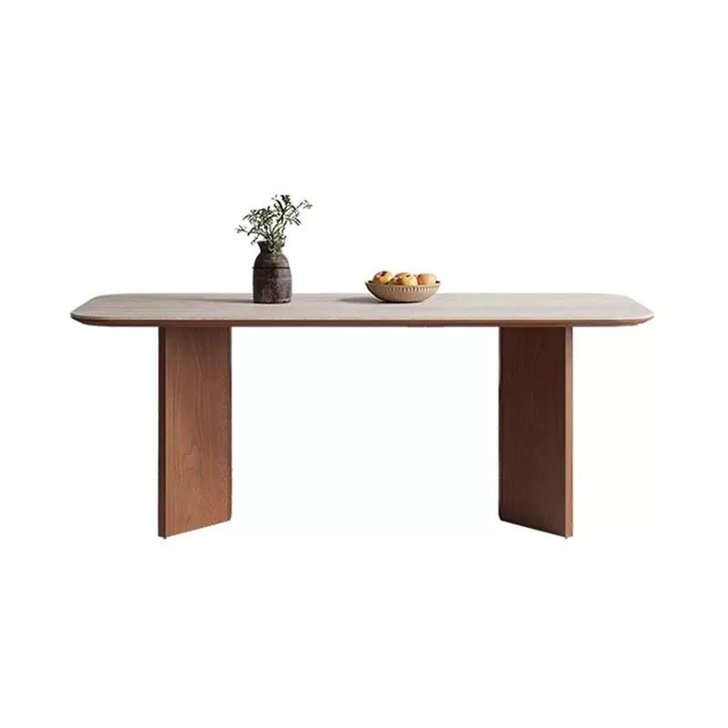 Arden Sintered Stone Dining Table – Solid Wood Base | 180 cm - SHAGHAF HOME