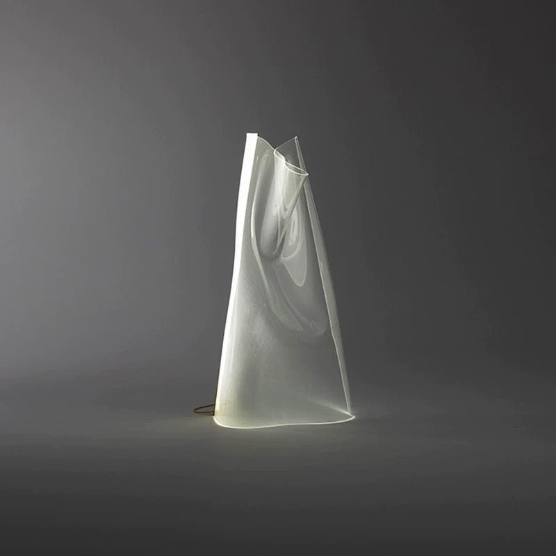 Art Post - modern Avant Silk - like Acrylic Floor Lamp - SHAGHAF HOME