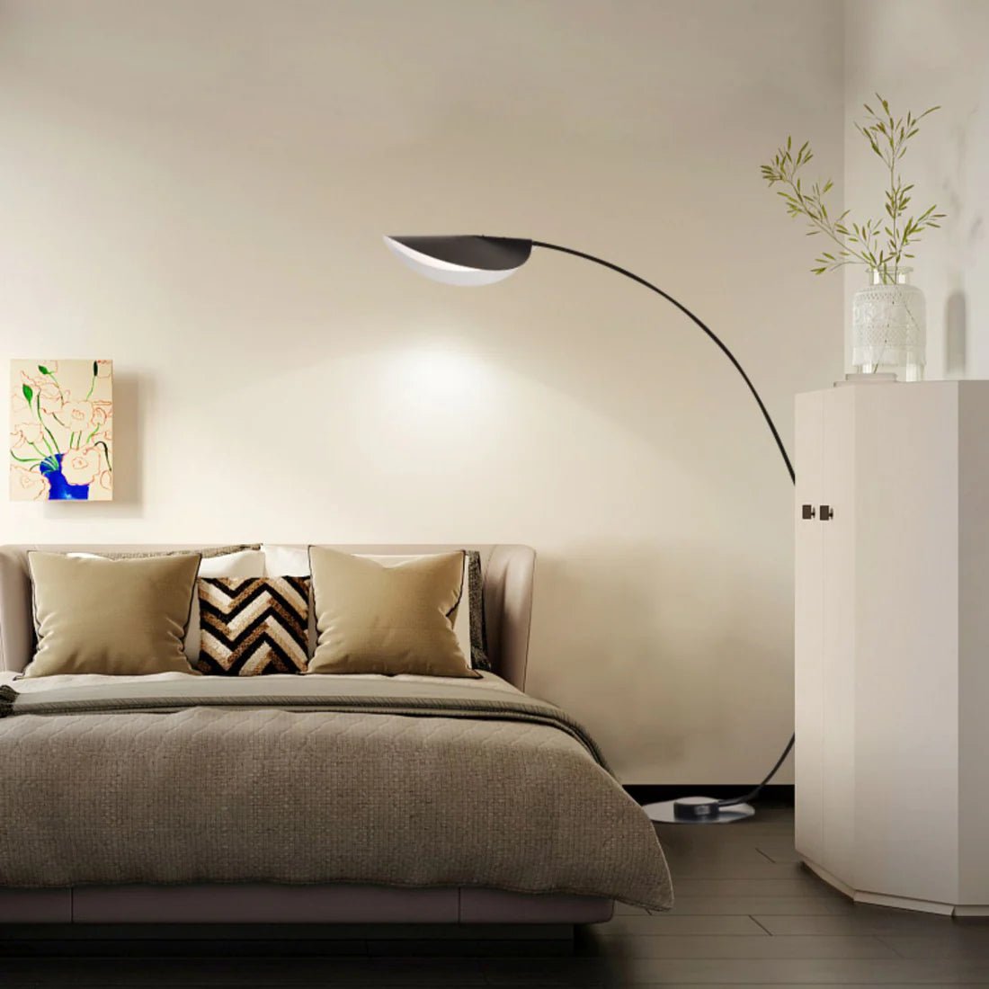 Black arch floor lamp - SHAGHAF HOME