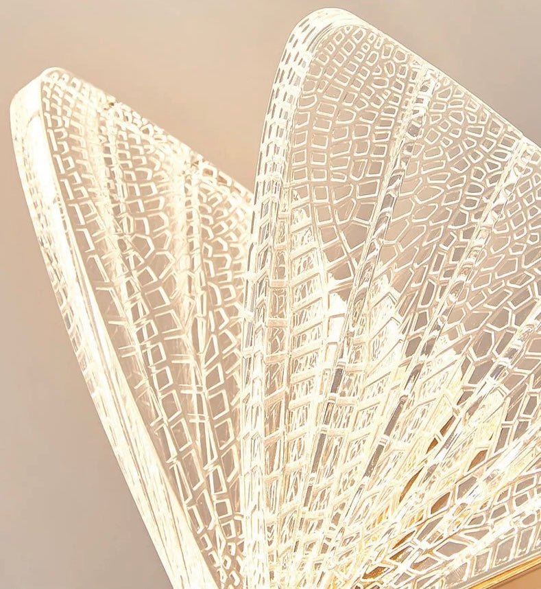 Butterfly Crystal Glow Wall Lamp – Modern Luxury LED Sconce - SHAGHAF HOME