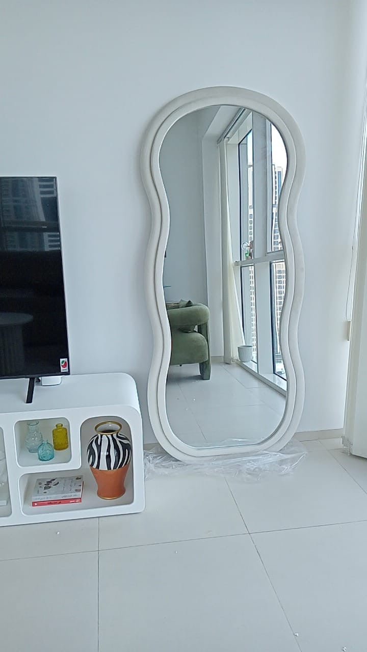 Curvy squiggle full length mirror - SHAGHAF HOME
