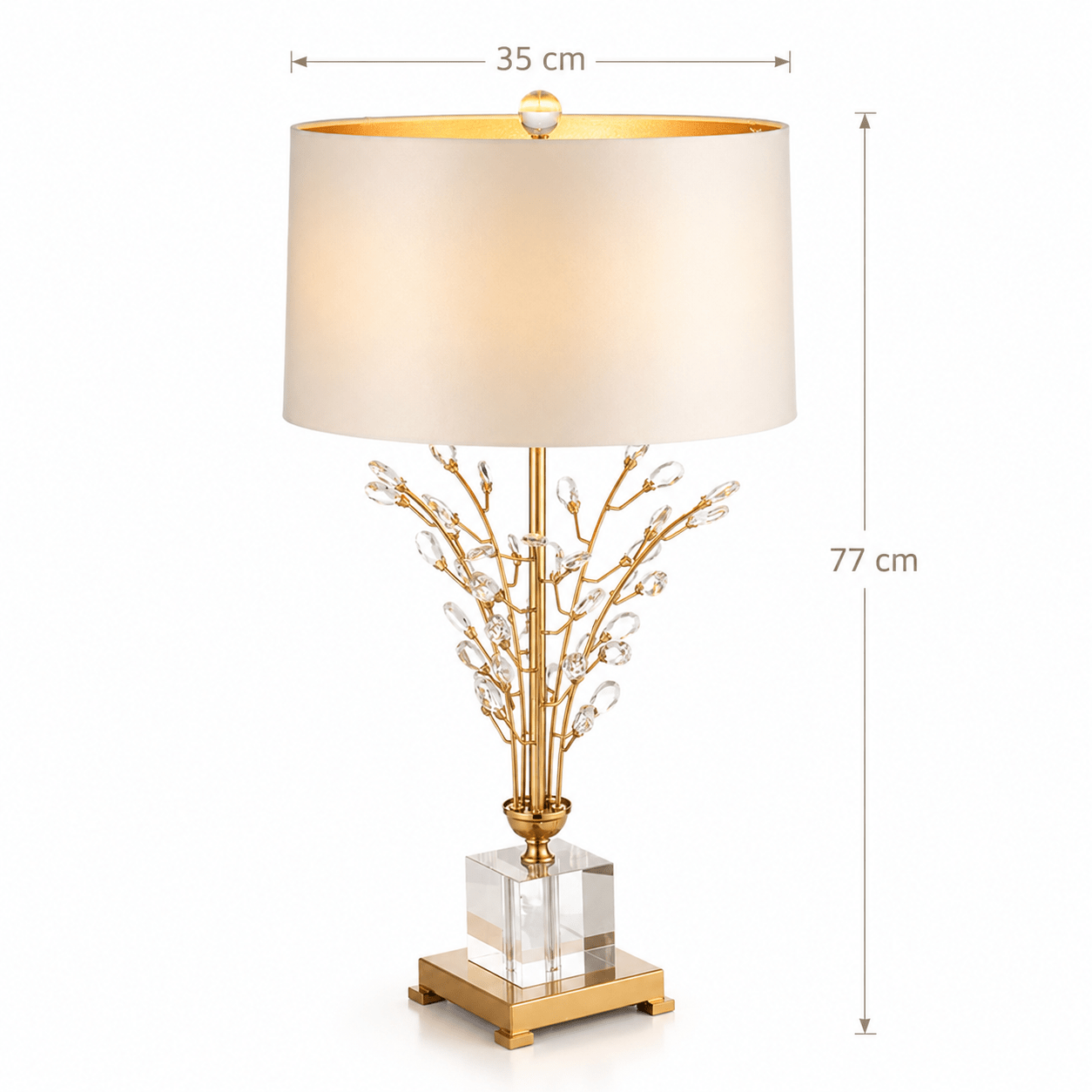 Florielle Acrylic Branch Table Lamp - SHAGHAF HOME