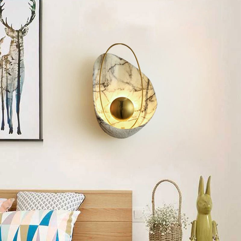 Inspired Ceramic Wall Light – Modern Artisanal Glow for Elegant Interiors - SHAGHAF HOME
