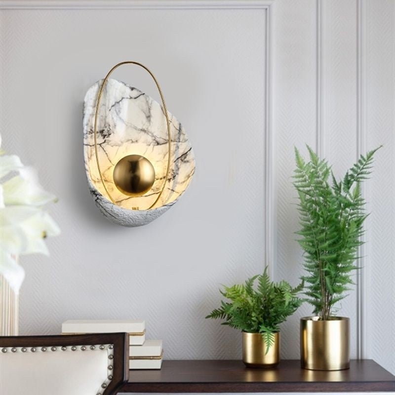 Inspired Ceramic Wall Light – Modern Artisanal Glow for Elegant Interiors - SHAGHAF HOME
