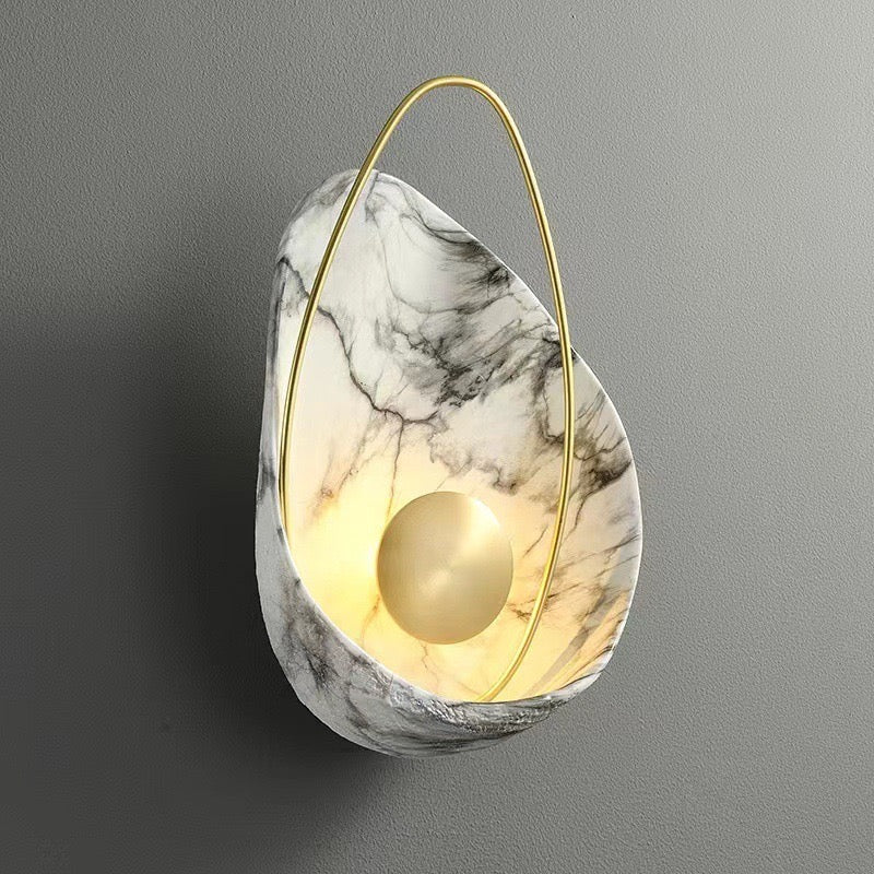 Inspired Ceramic Wall Light – Modern Artisanal Glow for Elegant Interiors - SHAGHAF HOME