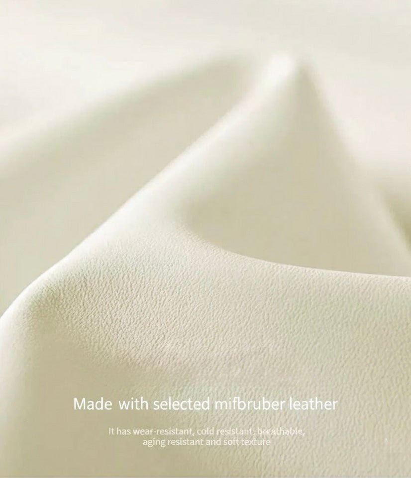 Italian design Minimalist Cream Dining Chair - SHAGHAF HOME