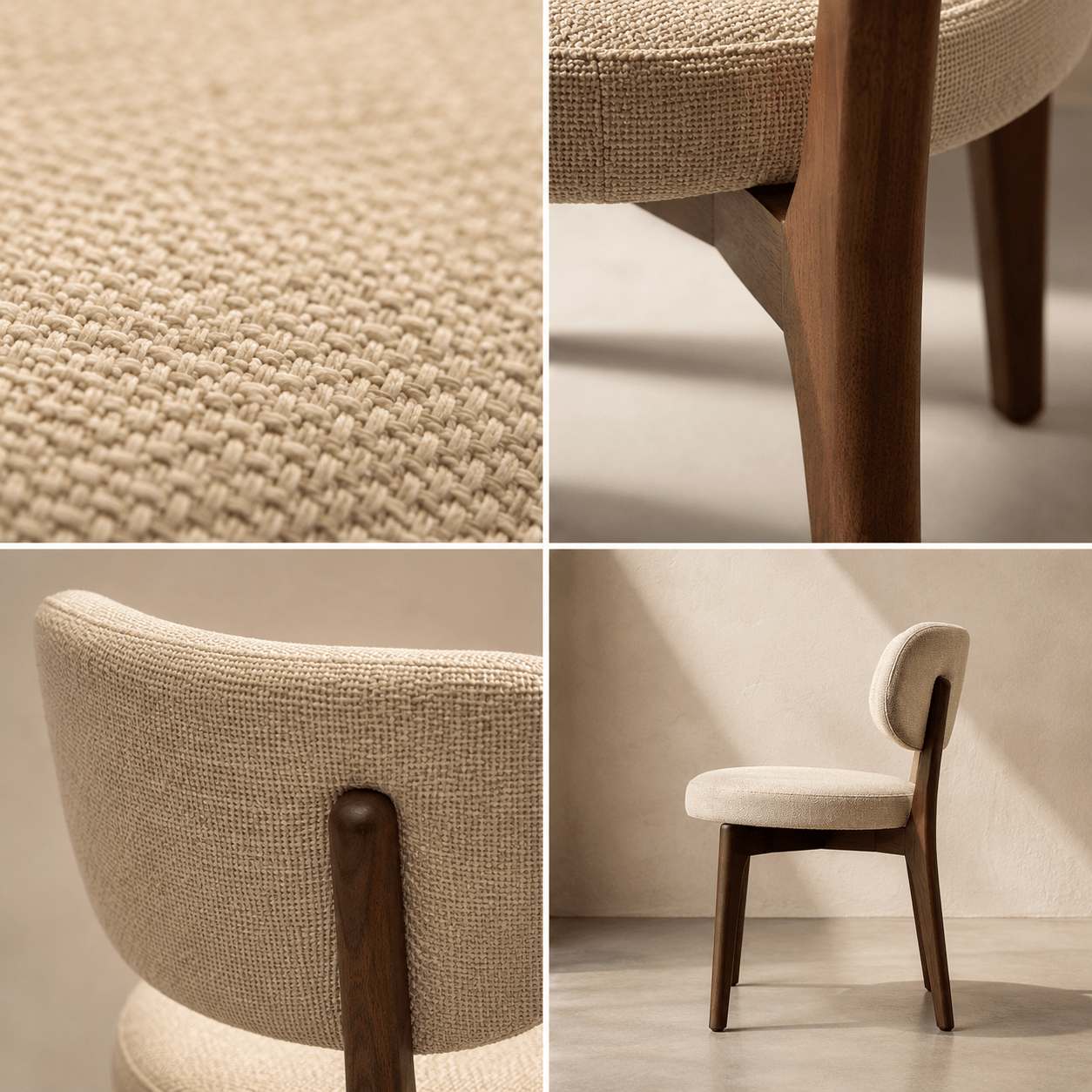 Kyoto Curve Dining Chair - SHAGHAF HOME