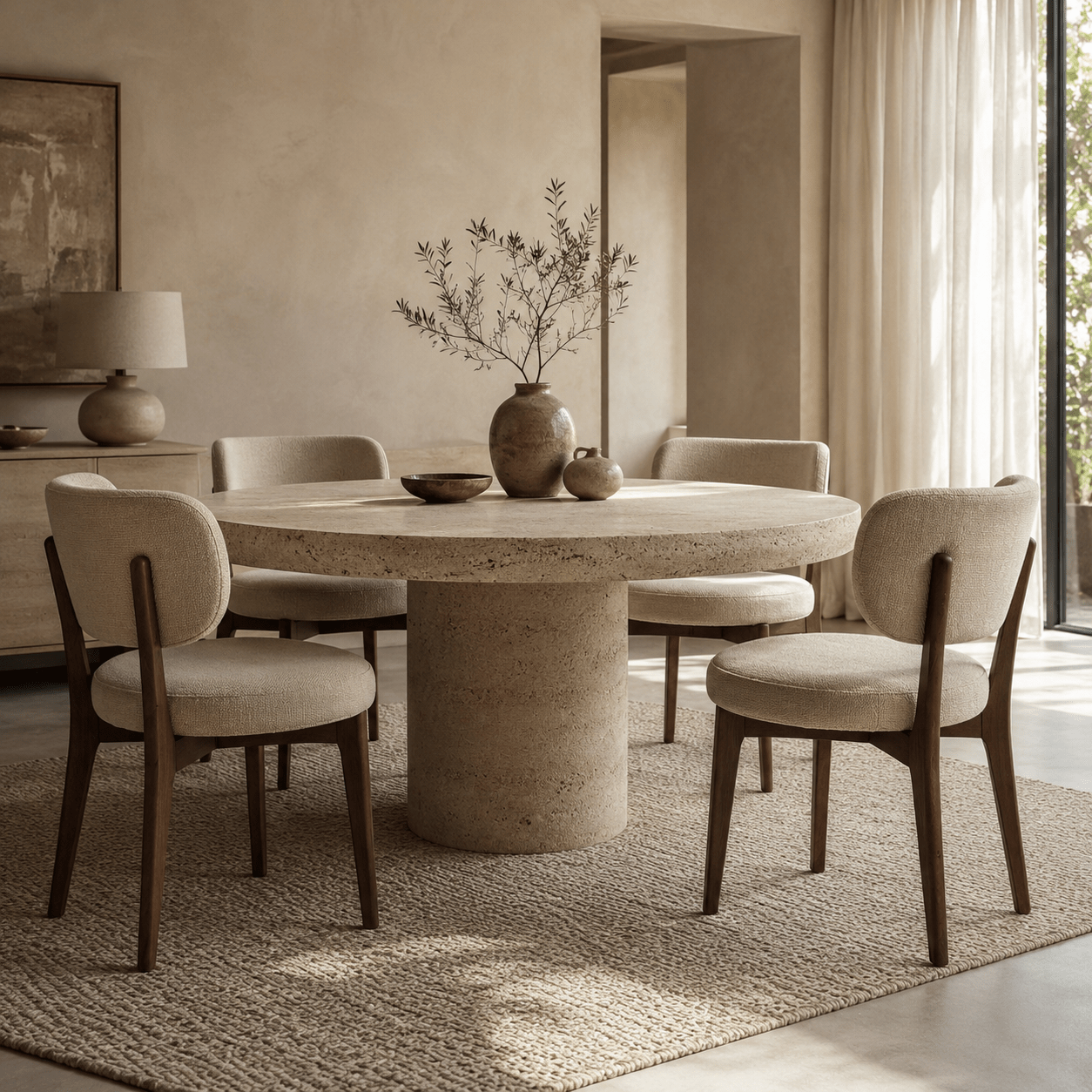 Kyoto Curve Dining Chair - SHAGHAF HOME