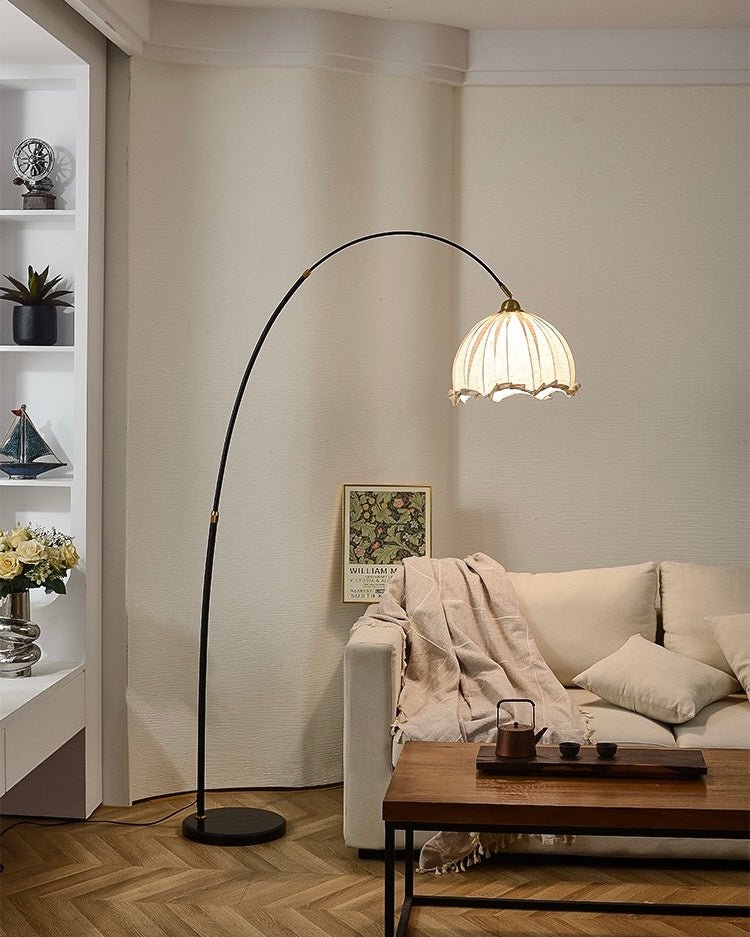Lily - Inspired Arch Floor Lamp – Vintage Charm Meets Modern Elegance - SHAGHAF HOME