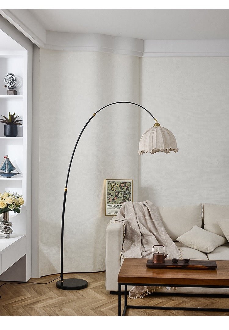 Lily - Inspired Arch Floor Lamp – Vintage Charm Meets Modern Elegance - SHAGHAF HOME