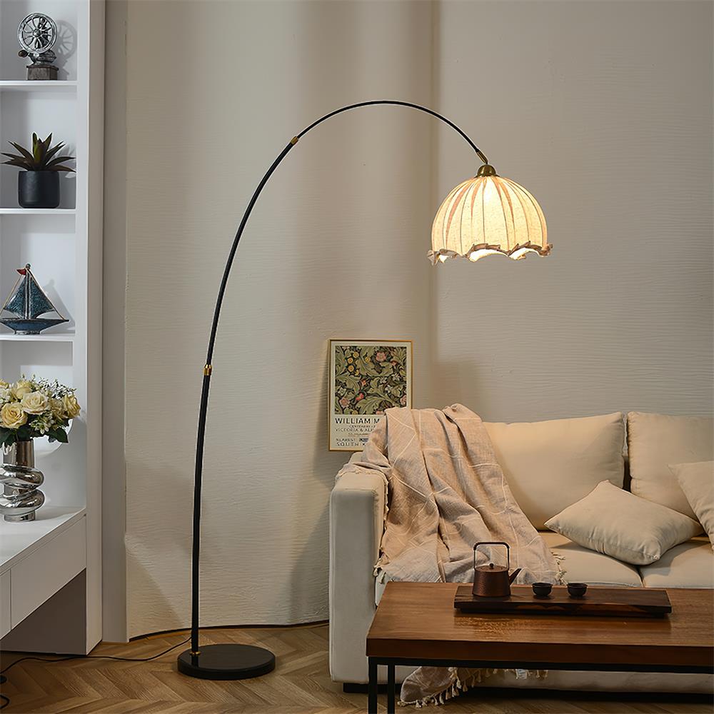 Lily - Inspired Arch Floor Lamp – Vintage Charm Meets Modern Elegance - SHAGHAF HOME