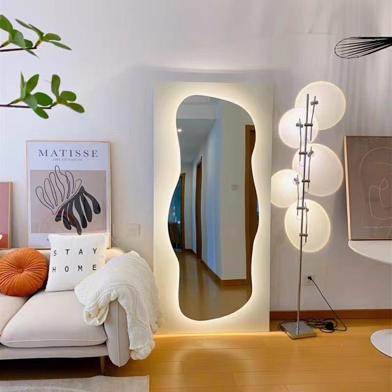 Milfa irregular LED Backlit mirror - SHAGHAF HOME