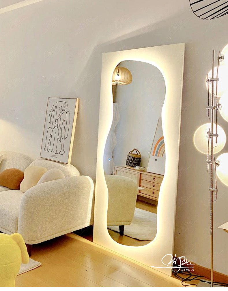 Milfa irregular LED Backlit mirror - SHAGHAF HOME