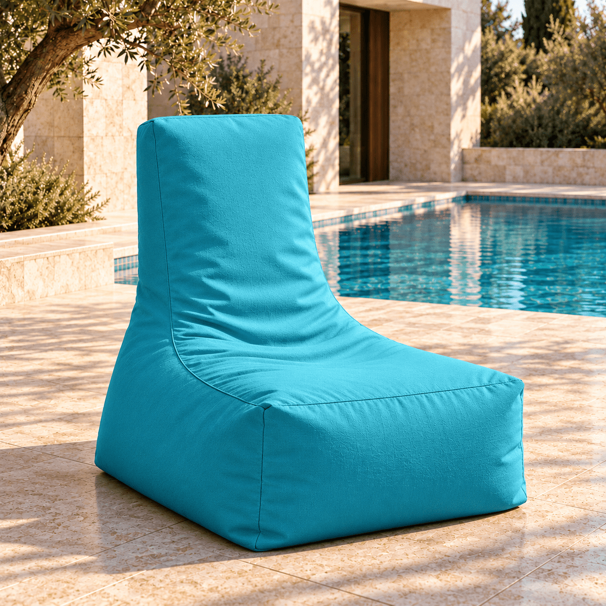 Modern Indoor & Outdoor Bean Bag Lounge Chair – 7 Colors | 100 × 70 cm - SHAGHAF HOME