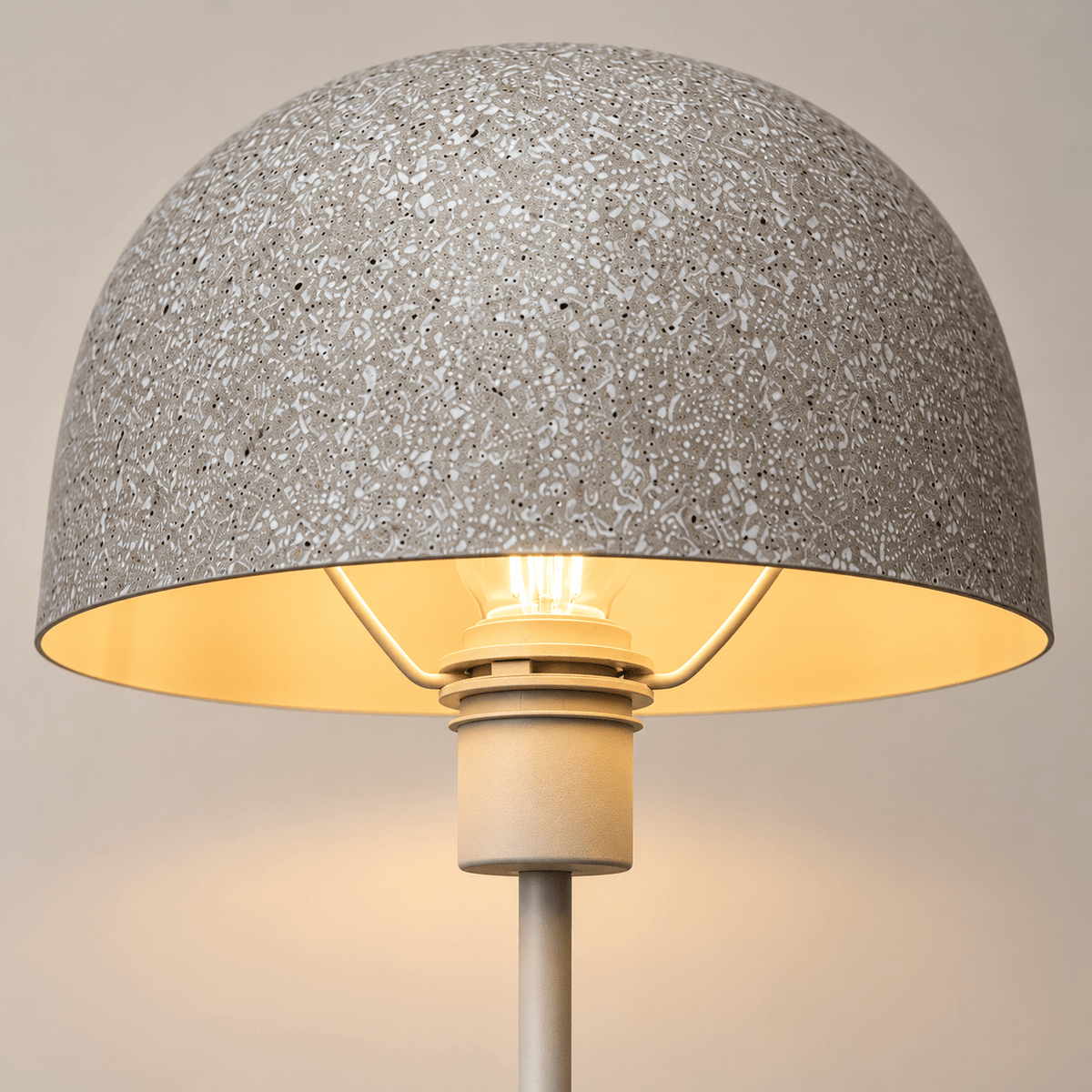 Modern Textured Dome Table Lamp – Warm Ambient Bedside Lamp - SHAGHAF HOME