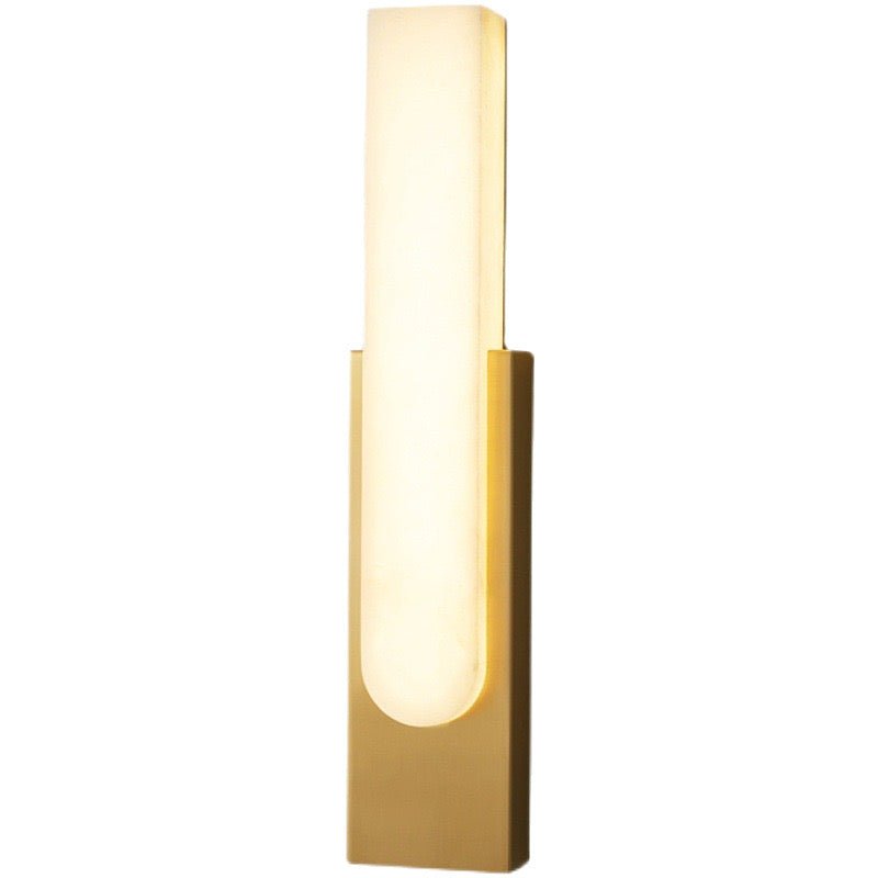 Modern Vertical Wall Lamp – Gold & Black Finish Options - SHAGHAF HOME