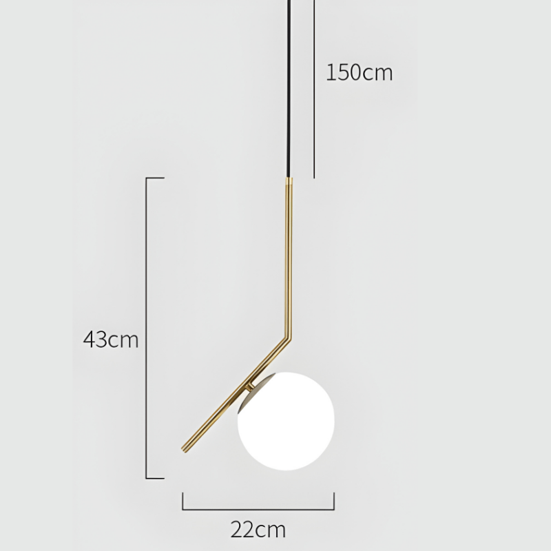 Single pendant ceiling light - SHAGHAF HOME