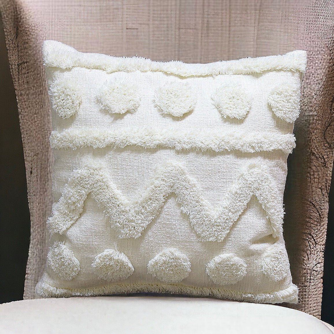 Square boho Pillow - SHAGHAF HOME