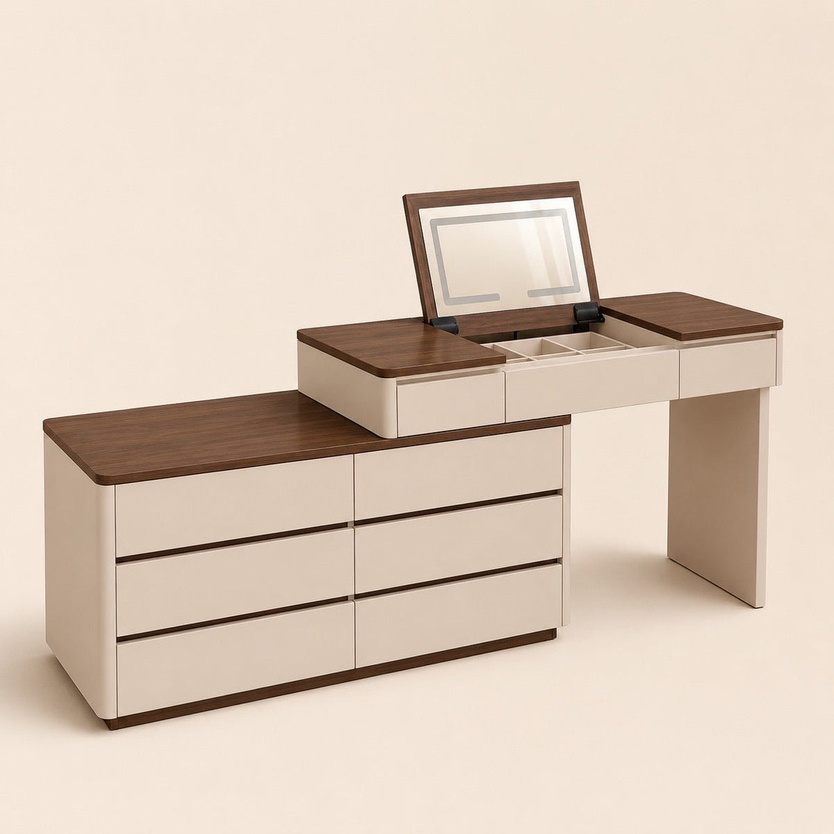Velmora Makeup Vanity Dresser - SHAGHAF HOME