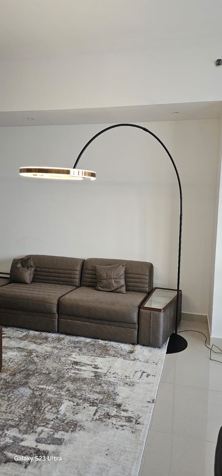 Vilano Large arch floor lamp - SHAGHAF HOME