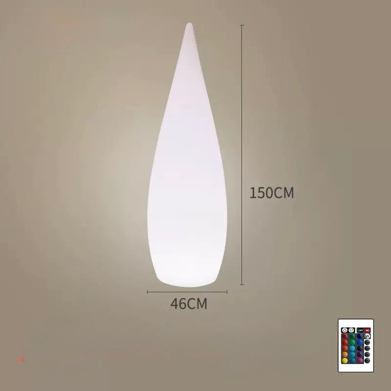 Water Drop LED Outdoor & Indoor Floor Lamp – Rechargeable - SHAGHAF HOME