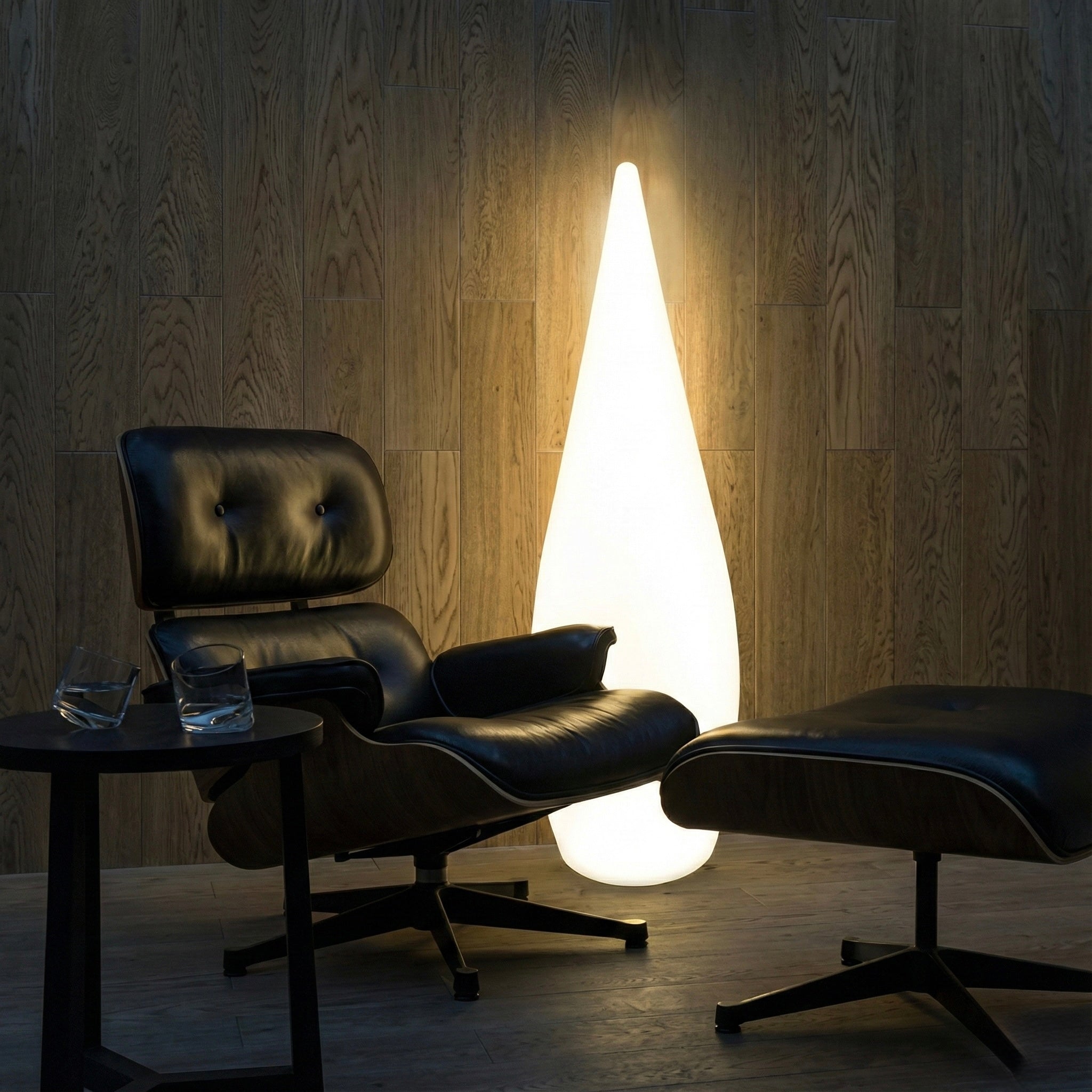 Water Drop LED Outdoor & Indoor Floor Lamp – Rechargeable - SHAGHAF HOME