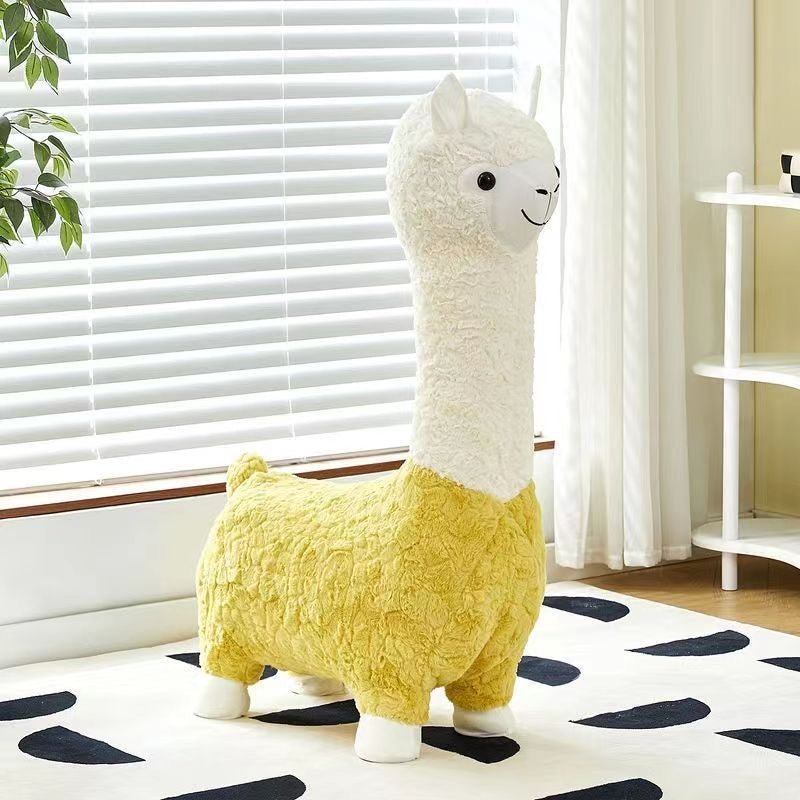 Alpaca design kids stool - SHAGHAF HOME