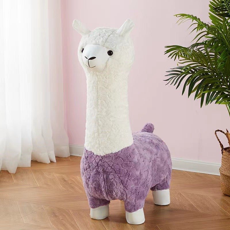 Alpaca design kids stool - SHAGHAF HOME