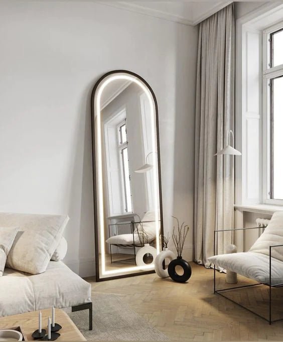 Aluminum frame LED luxury Mirror - SHAGHAF HOME