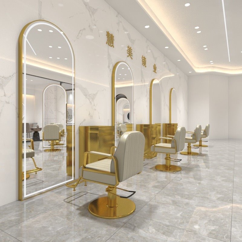 Aluminum frame LED luxury Mirror - SHAGHAF HOME