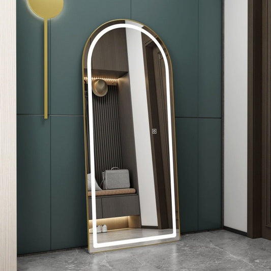 Aluminum frame LED luxury Mirror - SHAGHAF HOME
