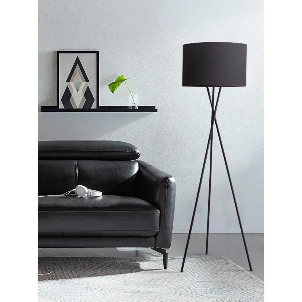 Black Fabric lampshade (ST02-4) - SHAGHAF HOME